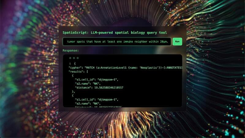SpatioScript: LLM-Powered Spatial Biology Query Tool